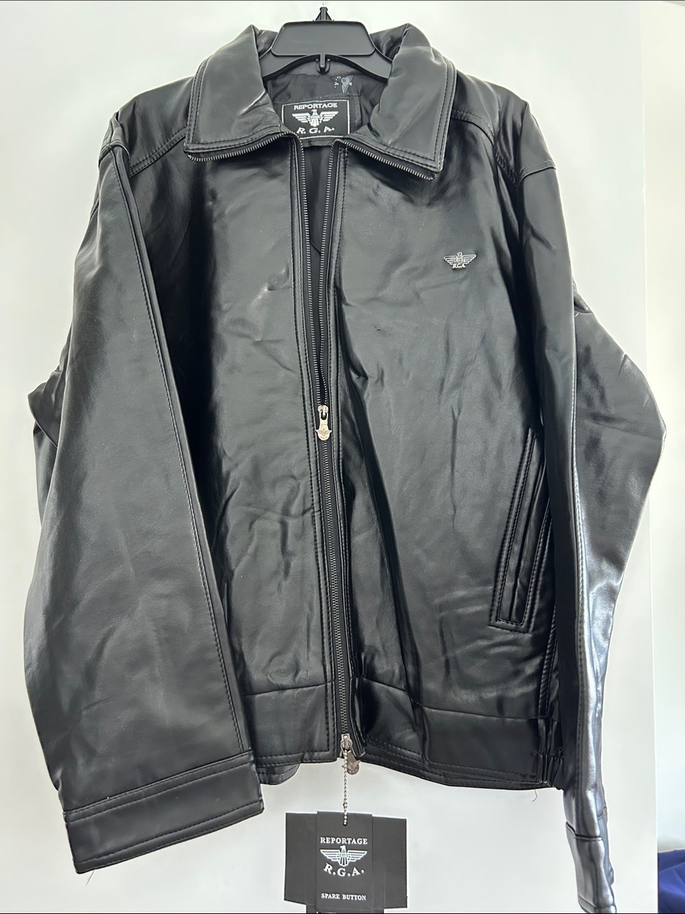 Men's Black Zip Jacket